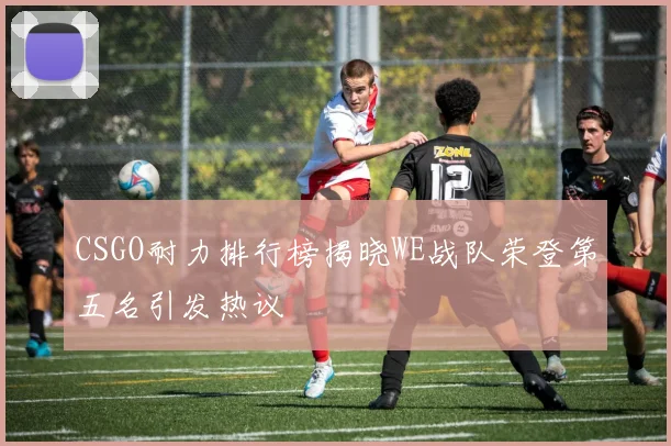 CSGO耐力排行榜揭晓WE战队荣登第五名引发热议
